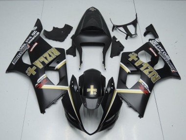 Matt Schwarz Rizla 2003-2004 Suzuki GSXR 1000 Motorrad Verkleidung