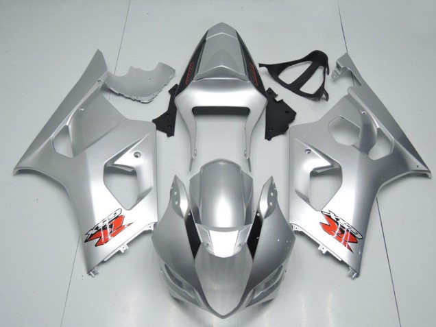 Silber Rot OEM Stil 2003-2004 Suzuki GSXR 1000 Motorrad Verkleidung