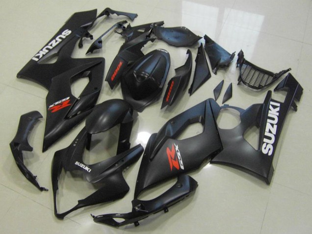 Matt Schwarz Weiß Rot 2005-2006 Suzuki GSXR 1000 Motorrad Verkleidung