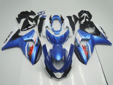 Hellblau Blau Weiß Schwarz OEM Stil 2009-2016 Suzuki GSXR 1000 Motorrad Verkleidung