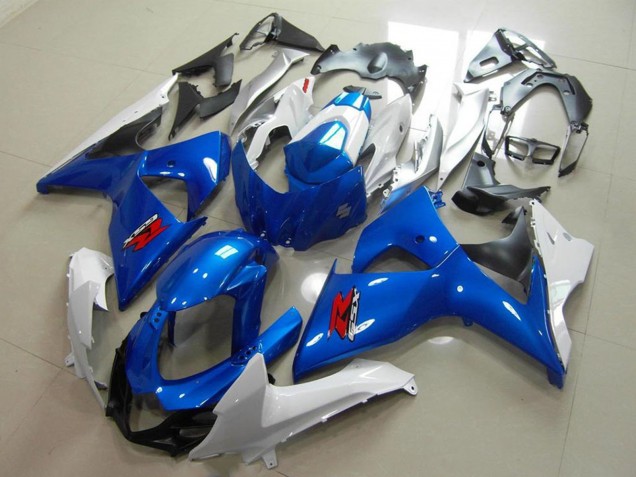 Blau Weiß Schwarz OEM Stil 2009-2016 Suzuki GSXR 1000 Motorrad Verkleidung