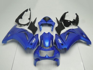 Blau 2008-2012 Kawasaki ZX250R Motorrad Verkleidung
