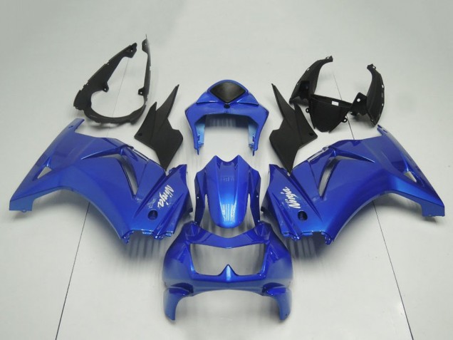 Blau 2008-2012 Kawasaki ZX250R Motorrad Verkleidung