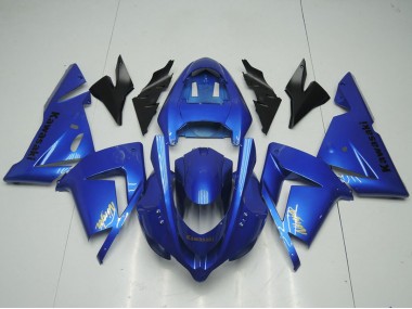 Blau 2004-2005 Kawasaki ZX10R Motorrad Verkleidung