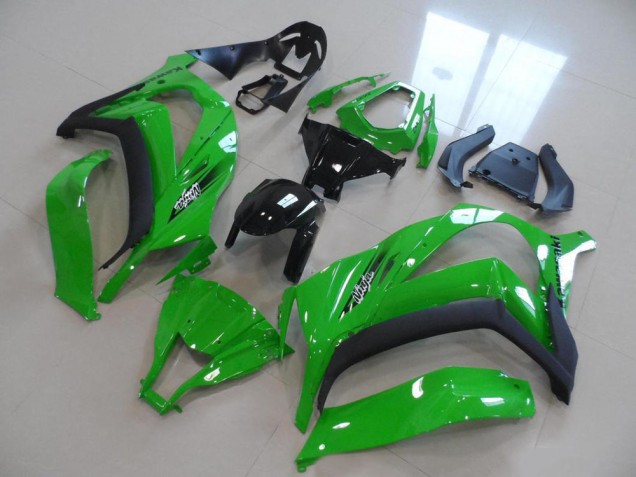Grün Schwarz OEM Stil 2011-2015 Kawasaki ZX10R Motorrad Verkleidung