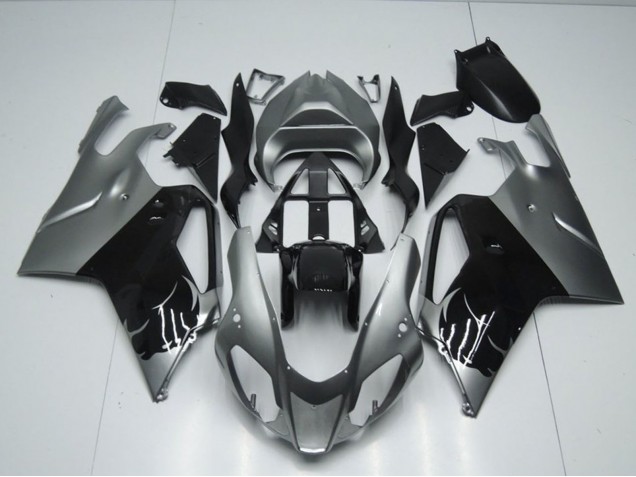 Glänzendes Schwarz Grau 2003-2006 Aprilia RSV1000 Motorrad Verkleidung