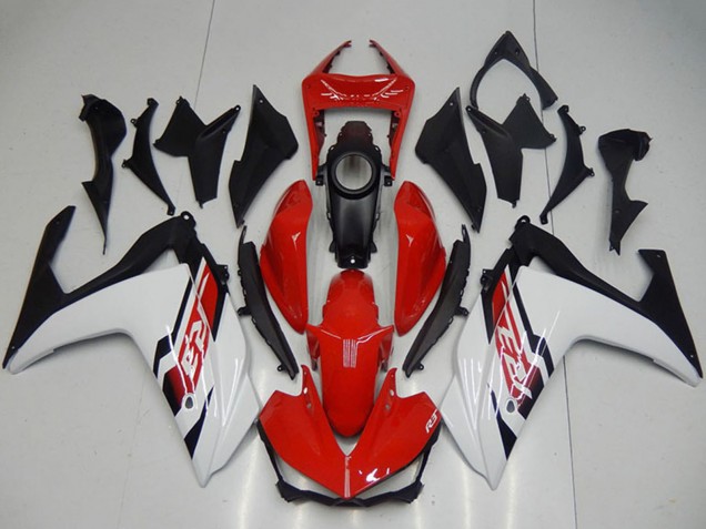 Weiß Rot Schwarz 2015-2018 Yamaha YZF R3 Motorrad Verkleidung Kit