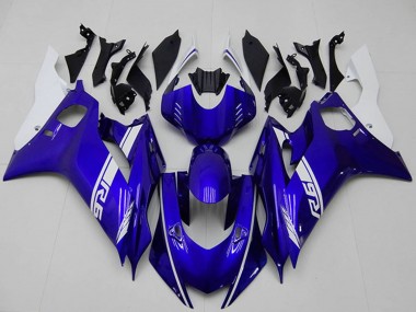 Weiß Blau 2017-2023 Yamaha YZF R6 Motorrad Verkleidung