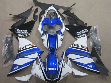 Weiß Blau Schwarz ENEOS 2000-2001 Yamaha YZF R1 Motorrad Verkleidung