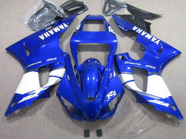 Blau Weiß 2002-2003 Yamaha YZF R1 Motorrad Verkleidung