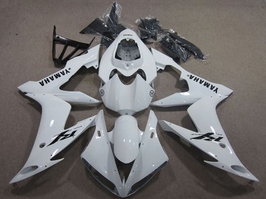 Weiß Schwarz Aufkleber 2004-2006 Yamaha YZF R1 Motorrad Verkleidung