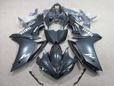Matt Schwarz Weiß Aufkleber 2007-2008 Yamaha YZF R1 Motorrad Verkleidung