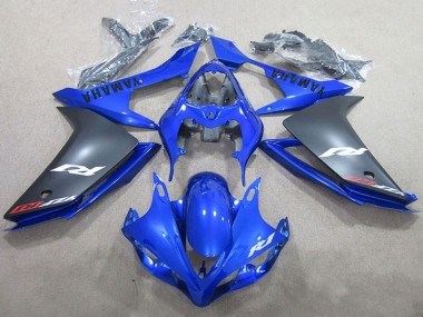 Blau Matt Schwarz 2007-2008 Yamaha YZF R1 Motorrad Verkleidung
