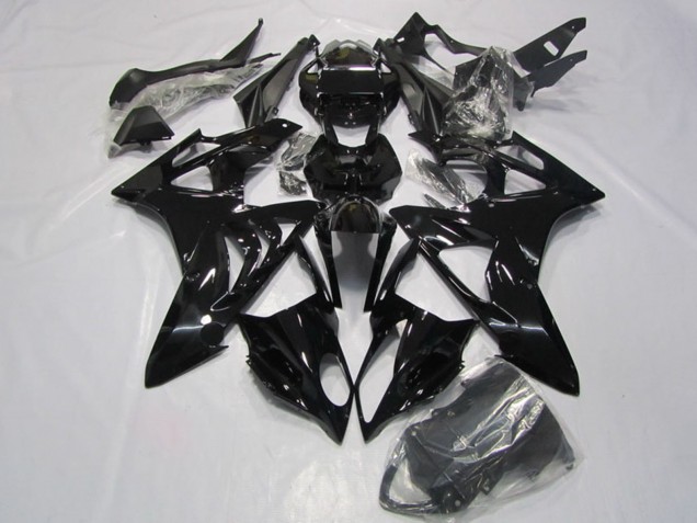 Glänzendes Schwarz 2009-2014 BMW S1000RR Motorrad Verkleidung