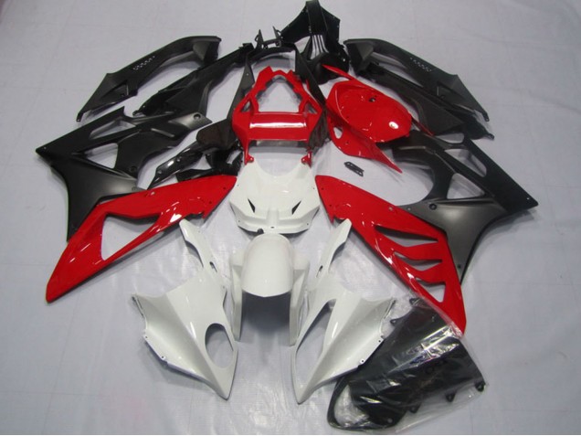 Weiß Rot Matt Schwarz 2009-2014 BMW S1000RR Abs Verkleidungen