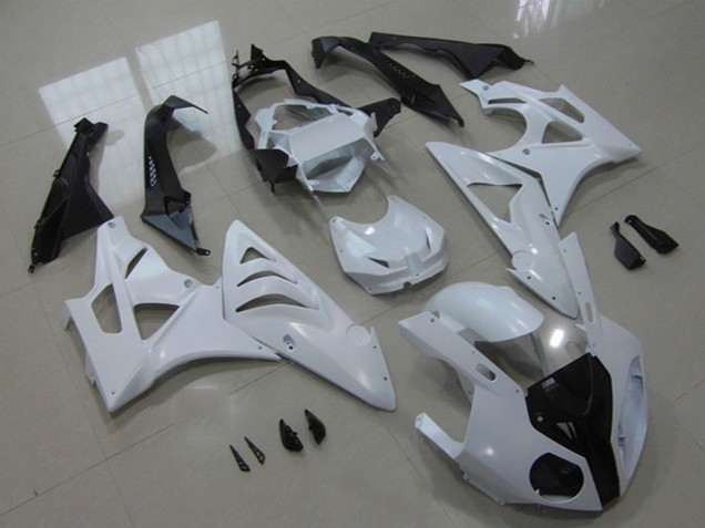 Weiß 2009-2014 BMW S1000RR Motorrad Verkleidung