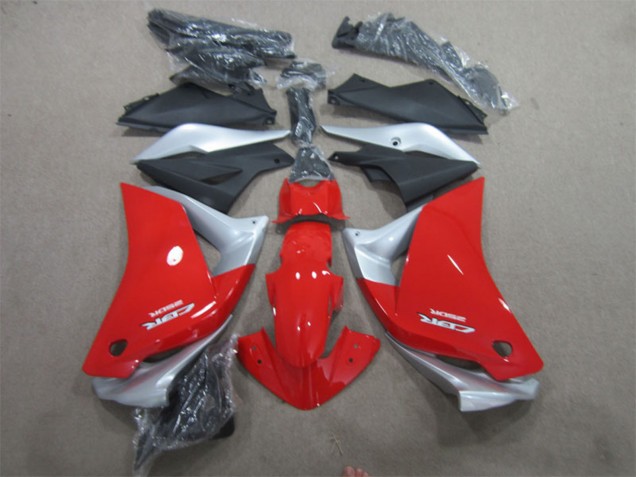 Silber Rot Matt Schwarz 2011-2016 Honda CBR125R Motorrad Verkleidung