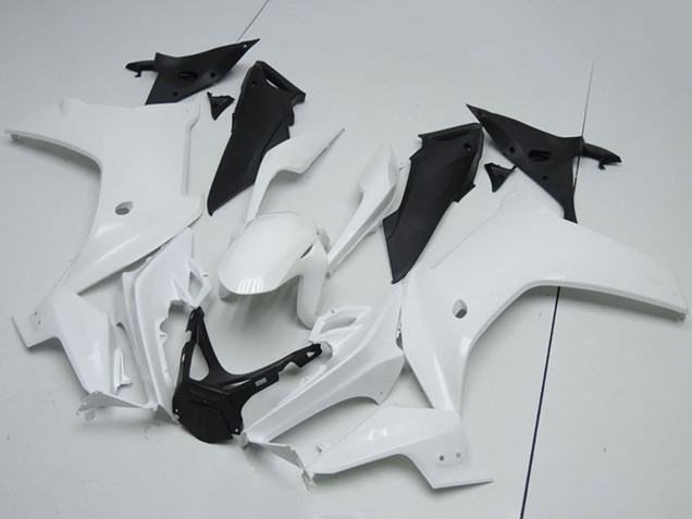 Weiß 2011-2013 Honda CBR600F Motorrad Verkleidung