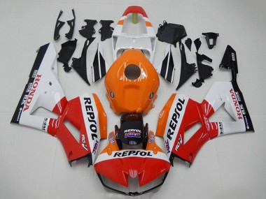 Orange Weiß Rot Glänzendes Schwarz Repsol HRC 2012-2016 Honda CBR1000RR Motorrad Verkleidung