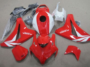 Weiß Rot Fireblade 2008-2011 Honda CBR1000RR Motorrad Verkleidung