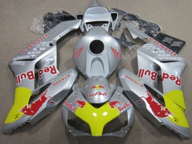 Silber Gelb Red Bull 2004-2005 Honda CBR1000RR Motorrad Verkleidung