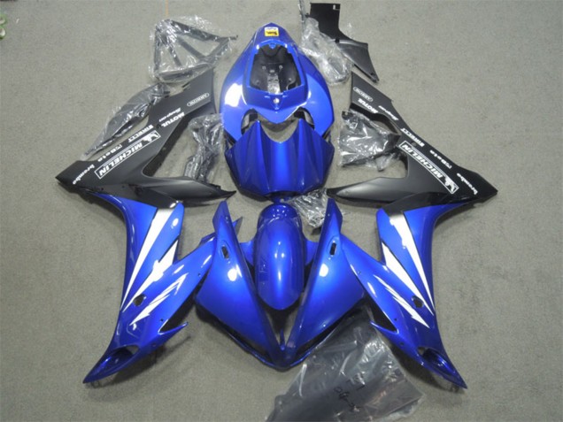 Blau Weiß Matt Schwarz 2004-2005 Honda CBR1000RR Motorrad Verkleidung