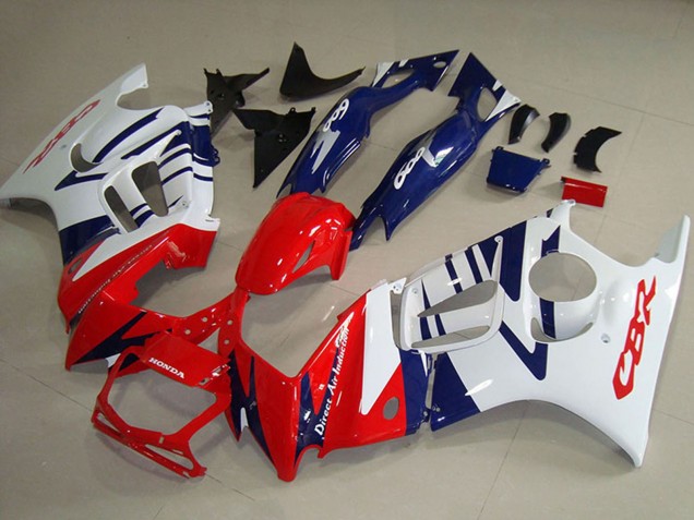 Weiß Rot Blau 1995-1996 Honda CBR600 F3 Motorrad Verkleidung