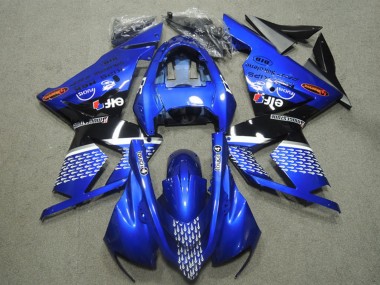 Blau Touch4 2004-2005 Kawasaki ZX10R Motorrad Verkleidung