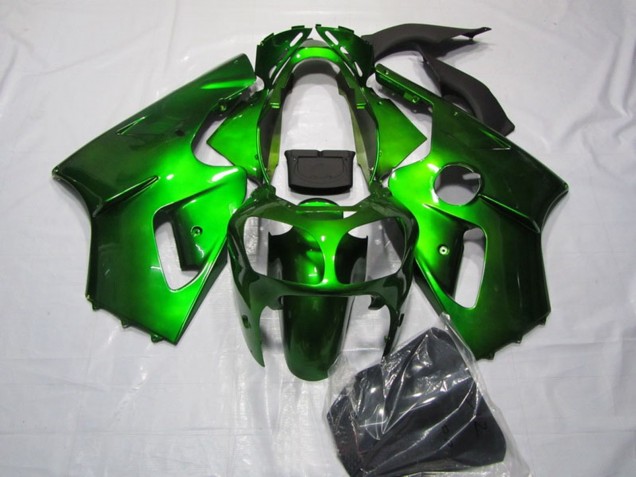 Grün 2000-2001 Kawasaki ZX12R Motorrad Verkleidung