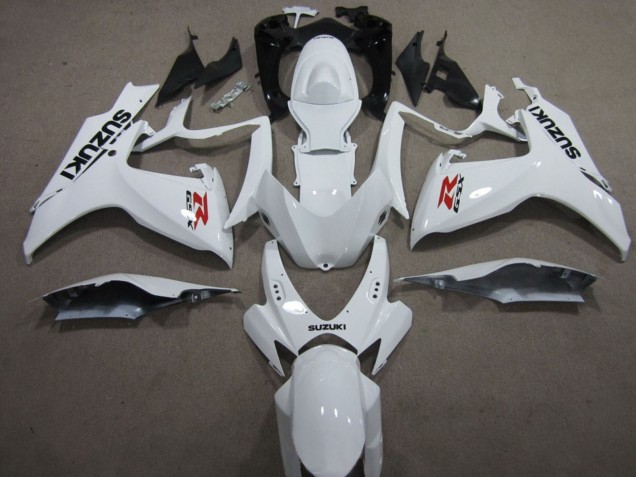 Weiß 2006-2007 Suzuki GSXR 600 Motorrad Verkleidung