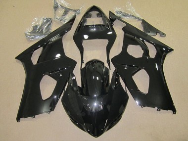 Glänzendes Schwarz 2003-2004 Suzuki GSXR 1000 Abs Motorrad Verkleidungen