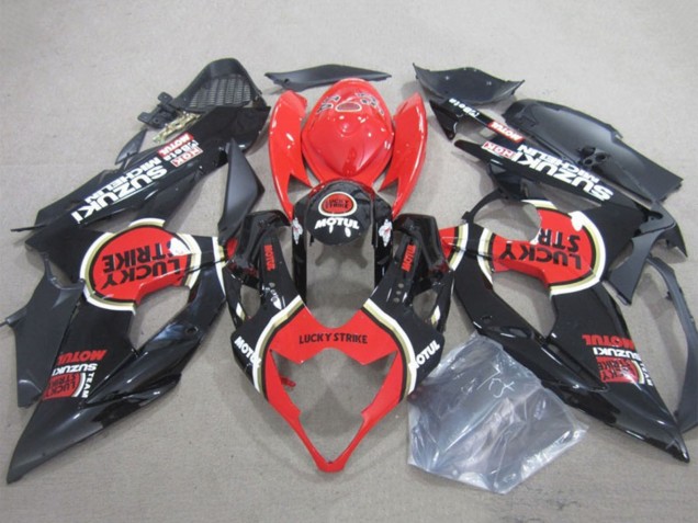 Schwarz Rot Ninja 2005-2006 Suzuki GSXR 1000 Motorrad Verkleidung