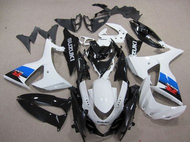 Weiß Blau Schwarz 2009-2016 Suzuki GSXR 1000 Motorrad Verkleidung Kit