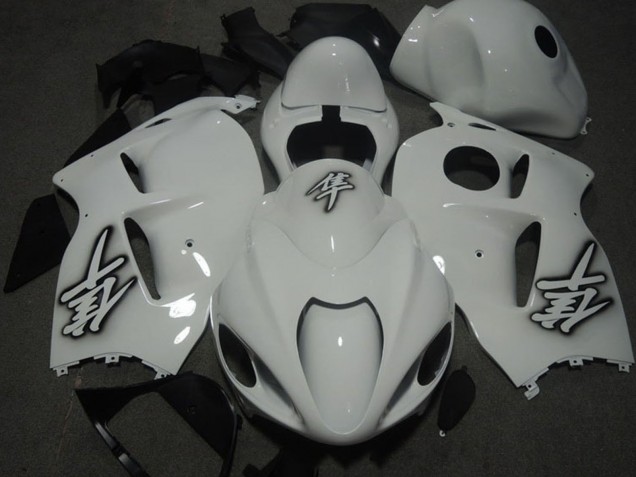 Weiß 1996-2007 Suzuki GSXR 1300 Hayabusa Motorrad Verkleidung
