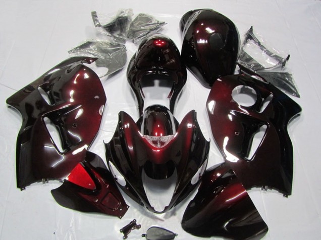 Rot Schwarz 1996-2007 Suzuki GSXR 1300 Hayabusa Motorrad Verkleidung Kit