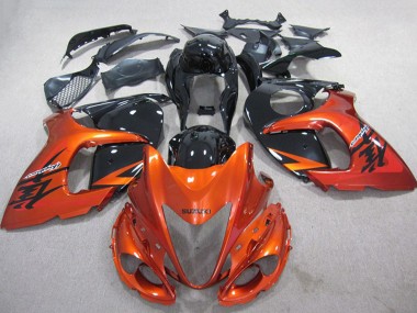 Orange Schwarz 2008-2020 Suzuki GSXR 1300 Hayabusa Motorrad Verkleidung