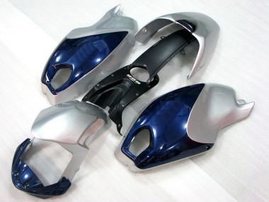 Dunkel Blau Silber 2008-2012 Ducati Monster 696 Motorrad Verkleidung