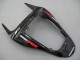 Honda CBR600RR Motorrad Verkleidung 2007-2008 - Grau Glanzendes Schwarz mit Aufkleber