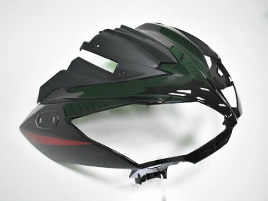 Kawasaki EX650 Motorrad Verkleidung 2012-2016 - Rot Glanzendes Schwarz
