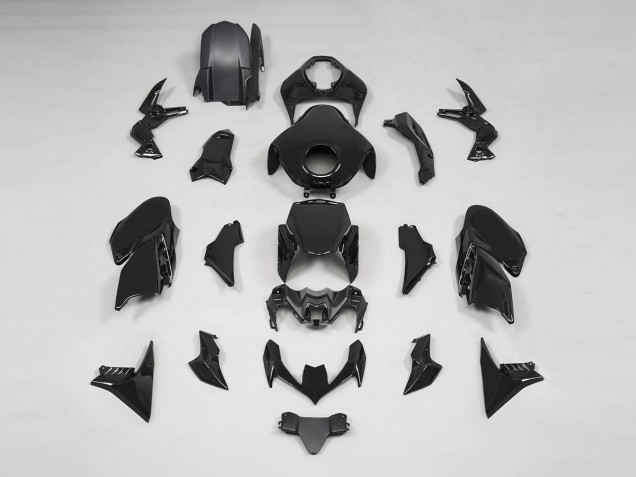 Kawasaki Z900 Motorrad Verkleidung 2020-2024 - Glanzendes Schwarz