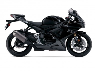 Suzuki GSXR 600/750 Motorrad Verkleidung 2011-2024 - Glanzendes Schwarz