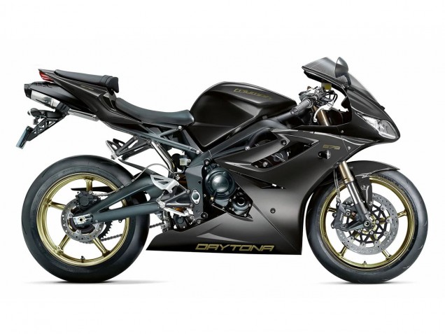 Triumph Daytona 675 Motorrad Verkleidung 2006-2008 - Matt Schwarz