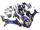 Yamaha YZF R1 Motorrad Verkleidung 2015-2019 - Blau Gold Schwarz
