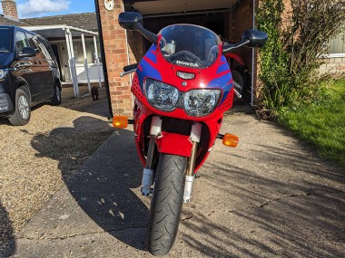 Honda CBR900RR 893 Motorrad Verkleidung 1994-1995 - Rot Blau Weiss