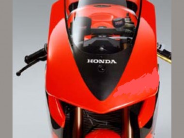 Honda CBR600RR Motorrad Verkleidung 2003-2004 - Rot Glanzendes Schwarz