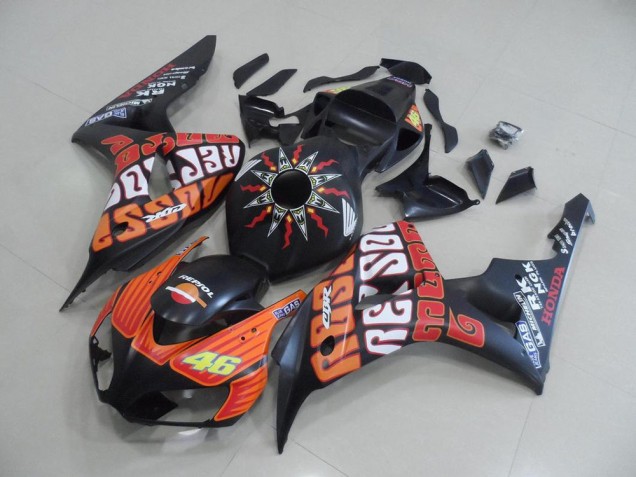 Matt Rossi 06-07 CBR1000RR Motorrad Verkleidung Matt Rossi 06-07 CBR1000RR Motorrad Verkleidung