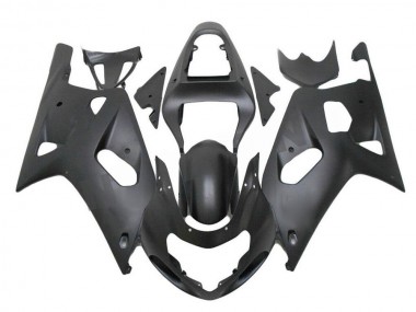 Matt Schwarz 01-03 GSXR 600/750 Motorrad Verkleidung