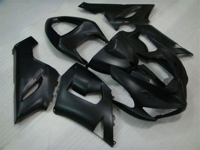 Matt Schwarz 05-06 ZX6R Motorrad Verkleidung Matt Schwarz 05-06 ZX6R Motorrad Verkleidung