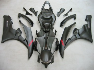 Matt Schwarz 06-07 YZF R6 Motorrad Verkleidungen