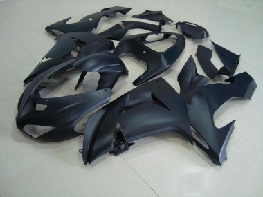 Matt Schwarz 06-07 ZX10R Motorrad Vollverkleidung